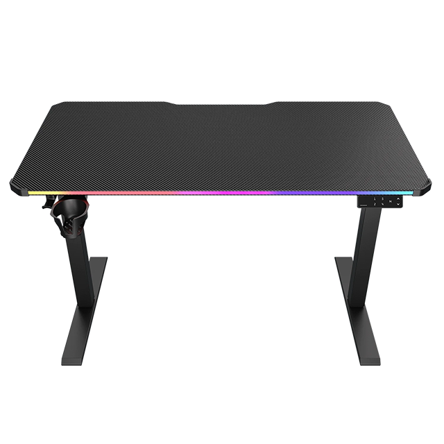 Escritorio Gamer Eléctrico COUGAR E-ARES 120, ajustable, RGB, 120 × 60 cm, soporte 80 kg – CGR-E-ARES120