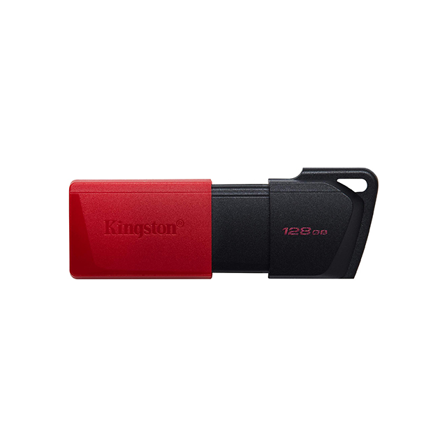 Memoria USB Kingston DataTraveler Exodia M 128GB, Negra con Rojo, USB 3.2 - DTXM-128GB