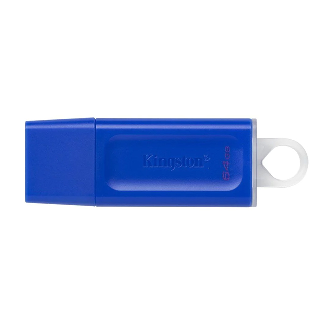 Memoria USB Kingston DataTraveler Exodia 64GB, Azul, USB 3.2 - KC-U2G64-7GB 