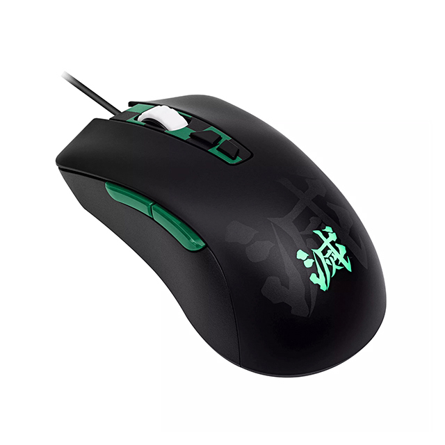 TUF GAMING x Demon Slayer LE Tanjiro Kamado Gaming Mouse | Alámbrico | RGB | 7,000 DPI | 7 botones -  P308-TUF-GAMING-M3-DS