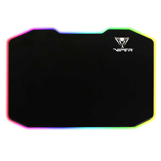 Mousepad Viper RIgid, Chico, Iluminacion LED, 350 x 240 x 3 - PV160UXK 