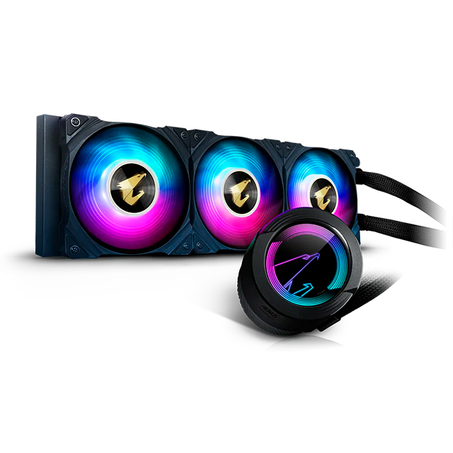 Enfriamiento Liquido Gigabyte Aorus Waterforce 360, 3 Ventiladores ARGB, 360mm, RGB Fusion 2.0 - GP-AORUS-WATERFORCE-360