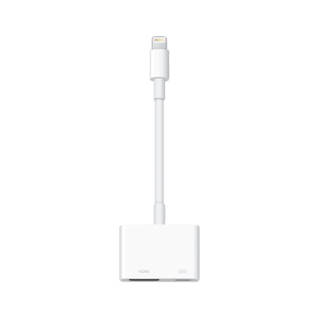 Apple Adaptador Lightning a AV Digital - MD826AM/A