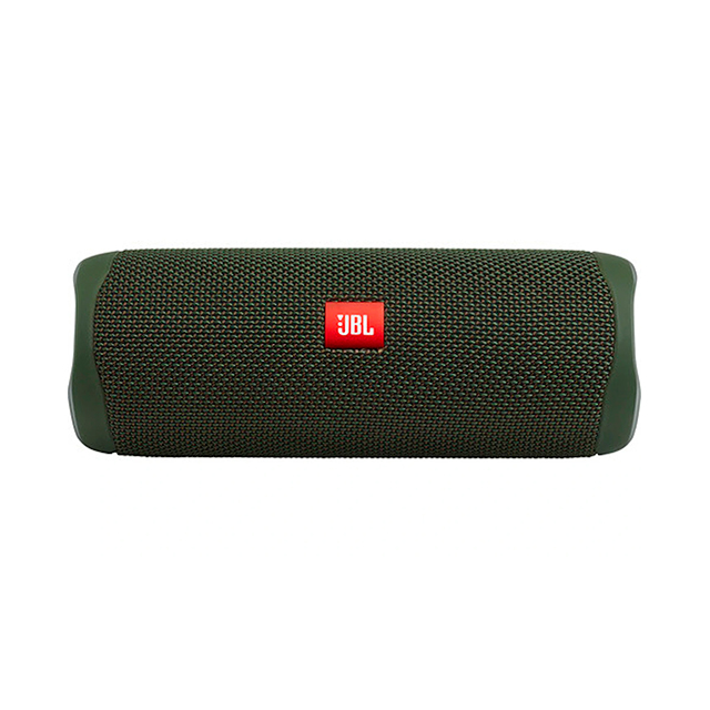 Bocina Bluetooth JBL Flip 5 Verde | Resistencia al agua IPX7 | Compatible con PartyBoost - JBLFLIP5GRENAM 