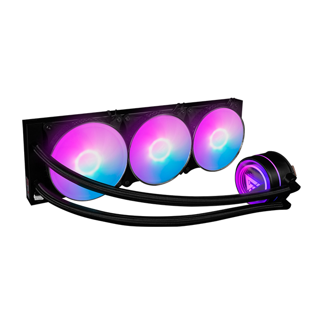 Enfriamiento Liquido GameFactor LQG700-BK RGB, 360mm, Compatible con Socket LGA1700, AM5