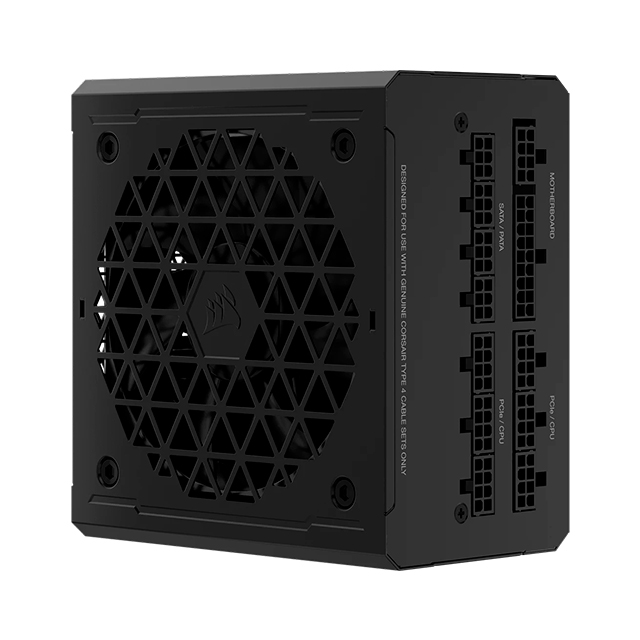 Fuente de Poder Corsair RM1000e, 1000w, Negro, Low Noise, 80 Plus Gold, Full Modular - CP-9020264-NA