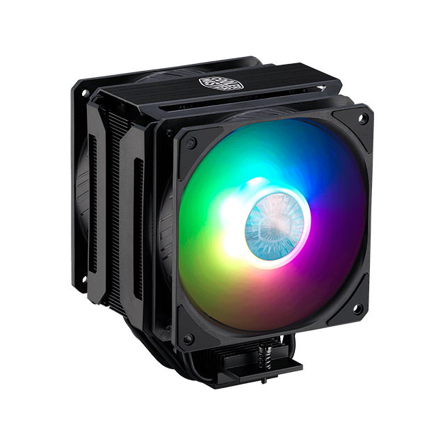 Disipador para CPU Cooler Master MasterAir MA612 Stealth ARGB, 120mm, 27 dBA, 650-1800 RPM, LGA1700/1200/1151/1150/1155, AM5/AM4/AM3/AM2/FM2/FM1 - MAP-T6PS-218PA-R1