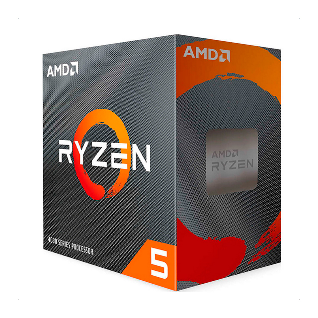 Procesador AMD Ryzen 5 4600G, 6 Cores, 12 Threads, Radeon 7 Graphics, 3.7Ghz Base, 4.2Ghz Max, Socket AM4, Wraith Stealth - 100-100000147BOX