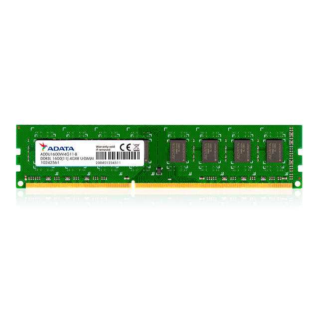 Memoria RAM Adata Premier DDR3L, U-DIMM, DDR3 8GB 1x8, 1600Mhz - ADDU1600W8G11-S