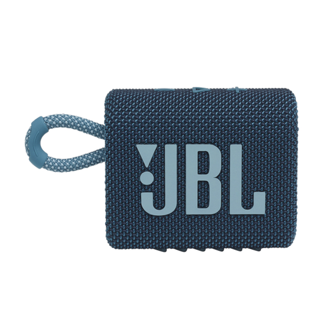 Bocina Bluetooth JBL Go 3 Azul| Resistente al polvo y agua IP67 | Bluetooth 5.1 - JBLGO3BLUAM 