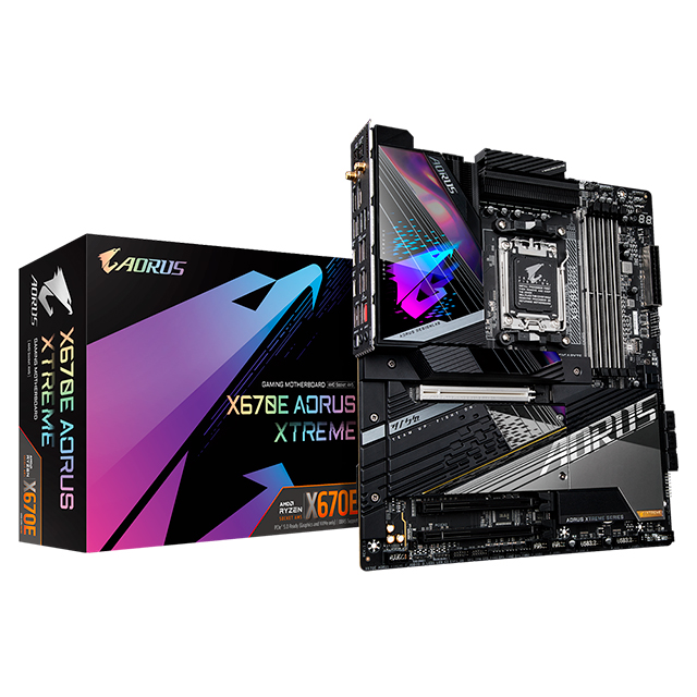 Tarjeta Madre Gigabyte X670E Aorus Xtreme | Socket AM5 | Ryzen 7000 / 8000 | E-ATX | DDR5-8000 OC - X670E-AORUS-XTREME 