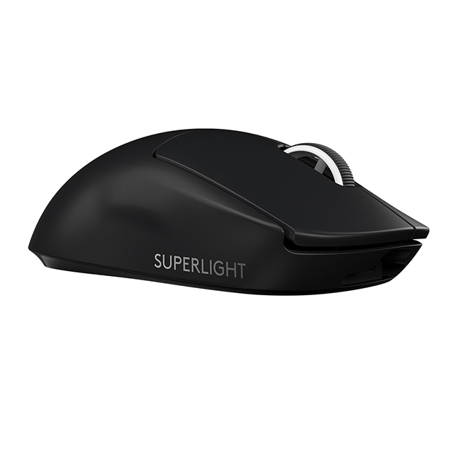 Mouse Logitech G PRO X Superlight 2 Negro, Lightspeed, Lightforce, Ultra Ligero, Inalámbrico, Sensor Hero 35K - 910-006629