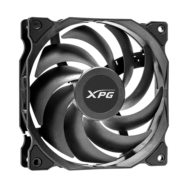 Ventilador XPG Vento, Negro, 120mm, ARGB - VENTO120ARGB-BKCWW