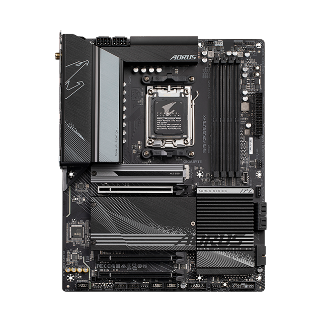 Tarjeta Madre Gigabyte Aorus X670 Elite AX | Socket AM5 | Ryzen 7000 | ATX | DDR5-8000 OC - X670-AORUS-ELITE-AX