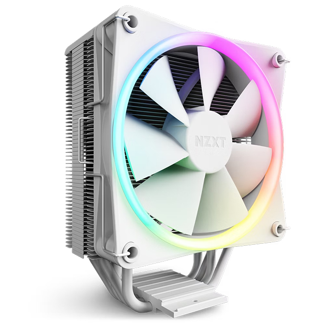 Disipador para CPU NZXT T120 White | ARGB | 120mm | Compatible con AMD e Intel - RC-TR120-W1