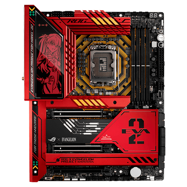 Tarjeta Madre Asus ROG MAXIMUS HERO Z790 EVANGELION EVA-02 EDITION | DDR5 | LGA1700 | Intel Z790 | ROG-MAXIMUS-Z790-HERO-EVA-02 - 90MB1FL0-M0AAY0