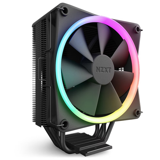 Disipador para CPU NZXT T120 Black| ARGB | 120mm | Compatible con AMD e Intel - RC-TR120-B1