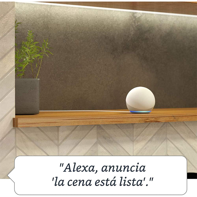 Amazon Echo Dot, Bocina Inteligente con Alexa, 5 Gen, Negra - B09B8V1LZ3