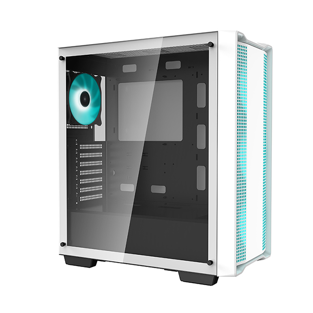 Gabinete DeepCool CC560 WH V1, Midtower, 4 Ventiladores, ATX, Blanco - R-CC560-WHGAA4-G-1