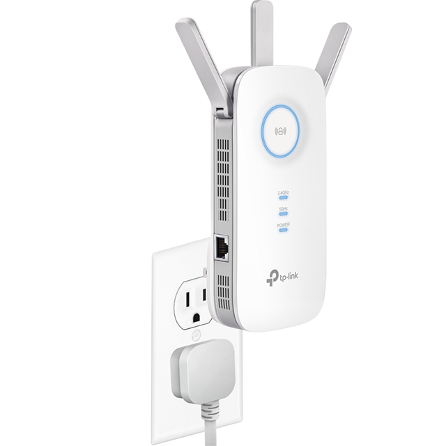 Repetidor de Wi-Fi TP-Link AC1750 RE450, Dual Band, 2.4Ghz, 5.0Ghz, Extensor, Access Point - TL-RE450