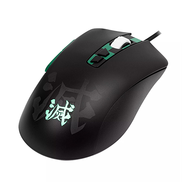 TUF GAMING x Demon Slayer LE Tanjiro Kamado Gaming Mouse | Alámbrico | RGB | 7,000 DPI | 7 botones -  P308-TUF-GAMING-M3-DS