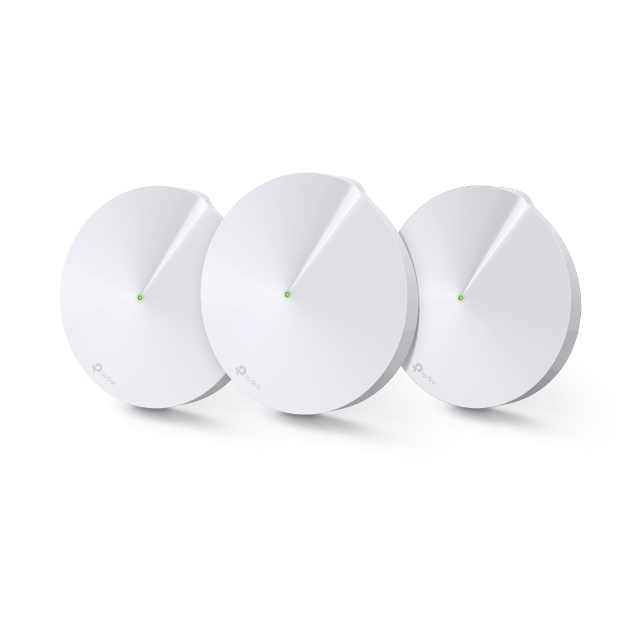 Router TP-Link Deco M5, AC1300, Ai-Mesh, Doble Banda, 2.4Ghz / 5.0Ghz - DECO-M5-3-PACK