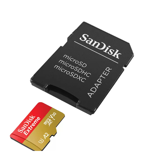 Memoria Micro SDXC SanDisk Extreme 256GB, Clase 10, 190/130 MB/s - SDSQXAV-256G-GN6MA