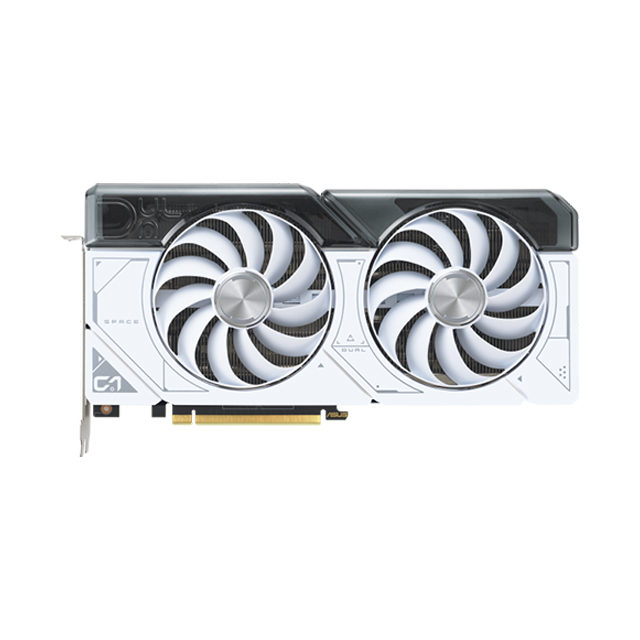 Tarjeta de Video Nvidia Asus Dual GeForce RTX 4070 White OC, 2 Ventiladores, 12GB GDDR6X, OC, PCIe 4.0, Nvidia DLSS 3 - DUAL-RTX4070-O12G-WHITE 