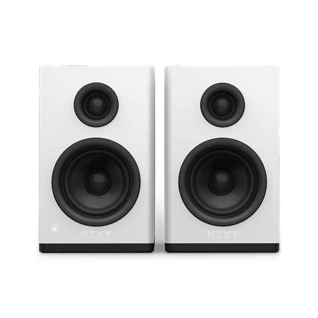 Bocinas NZXT Relay Speaker, 2.0 Canales, Compatible con Relay Subwoofer para hacer 2.1 Canales de Audio - AP-SPKW2-US  