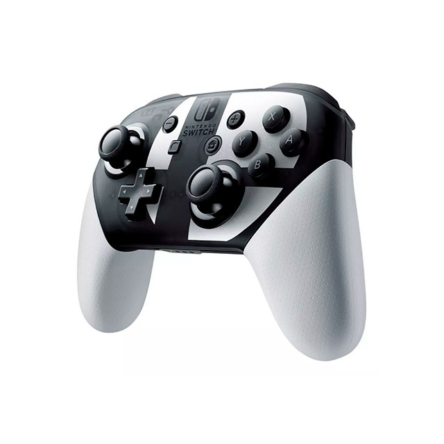 Nintendo Switch Pro Controller, Super Smash Bros Ultimate Edition Negro/Blanco - 2513466