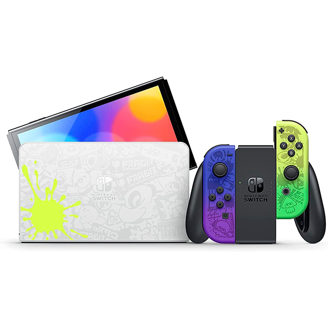 Consola Nintendo Switch OLED 64GB Splatoon 3 Edition | 64GB | Colores Vivos - 045496597337