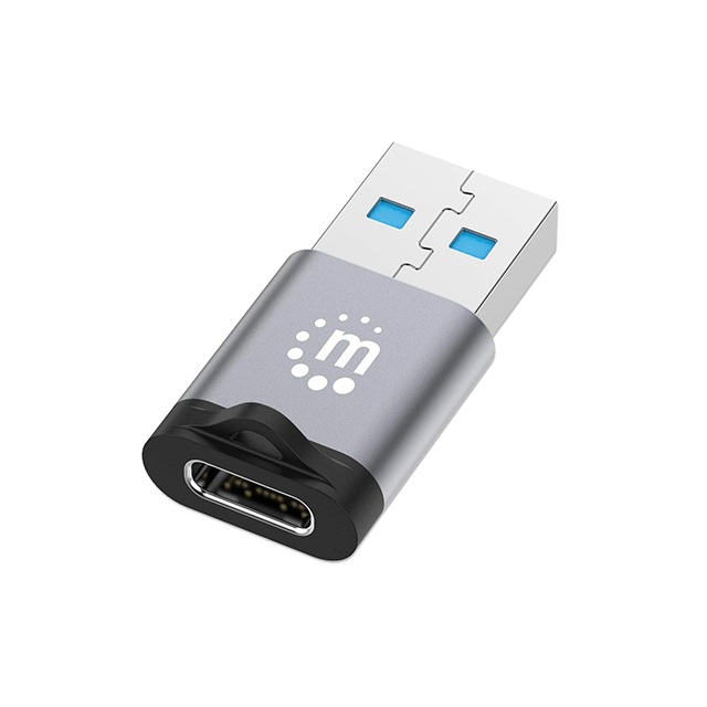 Adaptador USB 3.2 Manhattan de USB-C a USB-A - 356305