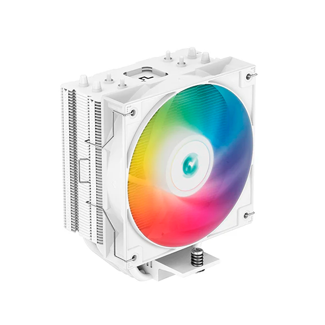 Disipador para CPU DeepCool AG400 WH, 120mm, 31.6 dBA, 500-2000 RPM, LGA1700/1200/1151/1150/1155, AM5/AM4  -  R-AG400-WHANMC-G-2 