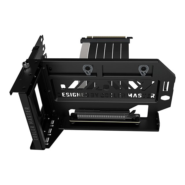 Soporte vertical de Tarjeta de Video Cooler Master KIT V3, Negro, PCIe 4.0 - MCA-U000R-KFVK03