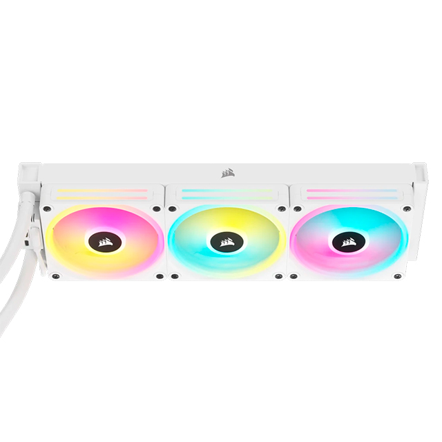 Enfriamiento Liquido Corsair iCUE LINK H150i RGB, 360mm, Blanco - CW-9061006-WW