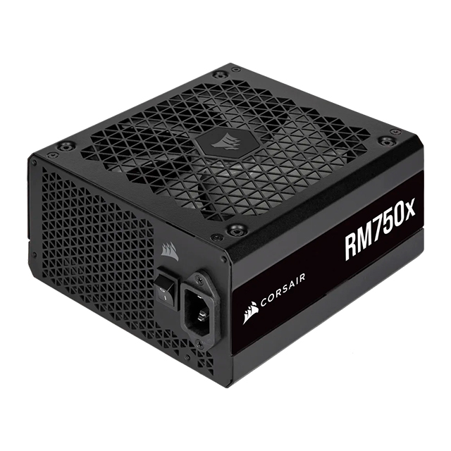 Fuente de Poder Corsair RM750x, 750w, Negro, 80 Plus Gold, Full Modular - CP-9020199-NA