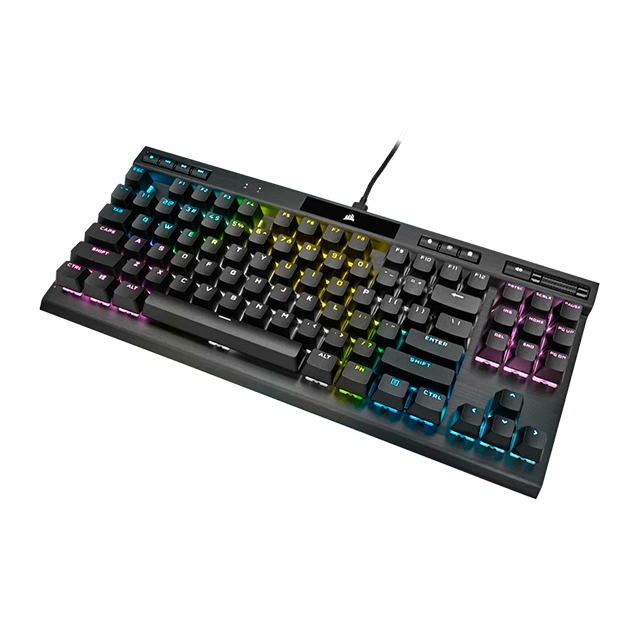 Teclado Mecánico Corsair K70 RGB Champion Series, Switches Cherry MX Speed, Ingles - CH-9119014-NA