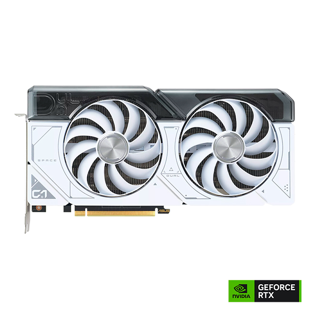 Tarjeta de video Nvidia Asus GeForce RTX 4070 Super Dual White, DLSS 3, RAY TRACING, REFLEX, STUDIO, 12GB GDDR6X - DUAL-RTX4070S-O12G-WHITE