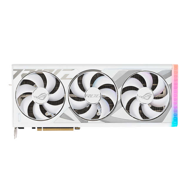 Tarjeta de video Nvidia Asus Rog Strix GeForce RTX 4080 Super White OC, DLSS 3, RAY TRACING, REFLEX, STUDIO, 16GB GDDR6X - ROG-STRIX-RTX4080S-016G-WHITE