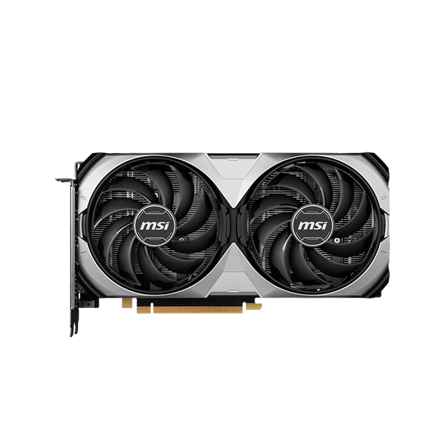 Tarjeta de video Nvidia MSI GeForce RTX 4070 Super Ventus 2X Black 12G OC, DLSS 3, RAY TRACING, REFLEX, STUDIO, GDDR6X, 912-V513-641