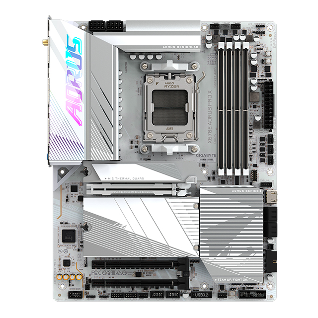 Tarjeta Madre Gigabyte X670E Aorus PRO X | Socket AM5 | Ryzen 7000 / 8000 | ATX | DDR5-8000 OC - X670E-AORUS-PRO-X