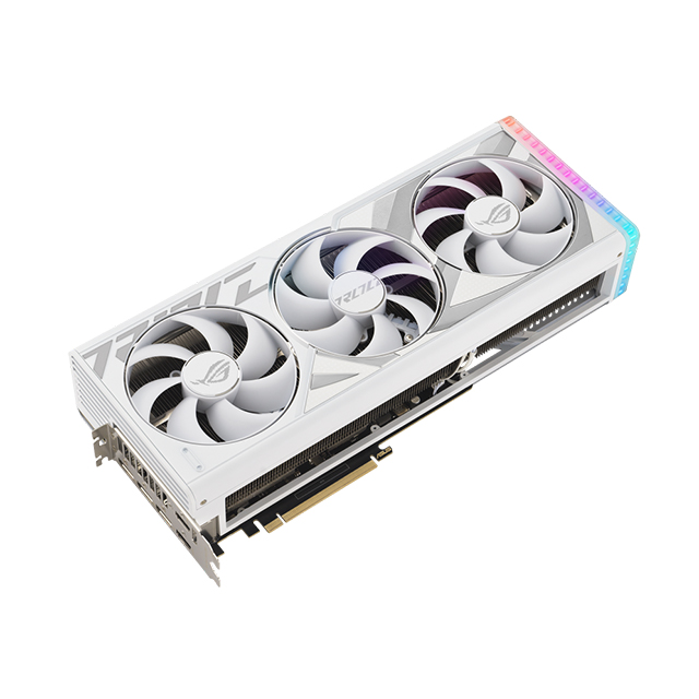 Tarjeta de video Nvidia Asus ROG Strix GeForce RTX 4090 OC WHITE, 24GB GDDR6X, Aura Sync - ROG-STRIX-RTX4090-O24G-WHITE