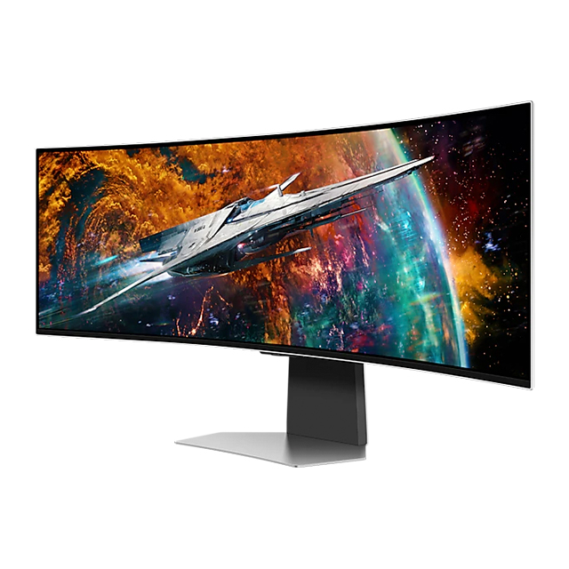 Monitor Gamer Samsung Odyssey G95SC 49", Curvo, 5120 x 1440, 240Hz, 0.03ms, OLED, HDR10+, DQHD, AMD FreeSync Premium Pro - LS49CG950SLXZX