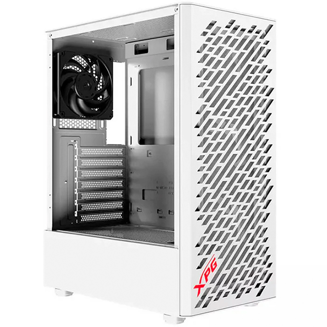 Gabinete XPG Valor Air, Blanco, ATX, 4 Ventiladores, Cristal Templado - VALORAIRMT-WHCWW