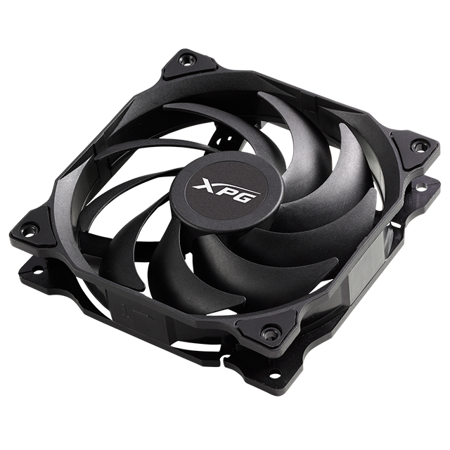 Ventilador XPG Vento, Negro, 120mm, ARGB - VENTO120ARGB-BKCWW