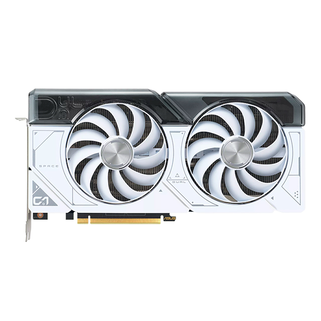 Tarjeta de video Nvidia Asus GeForce RTX 4070 Super Dual OC White, DLSS 3, RAY TRACING, REFLEX, STUDIO, 12GB GDDR6X - DUAL-RTX4070S-O12G-WHITE