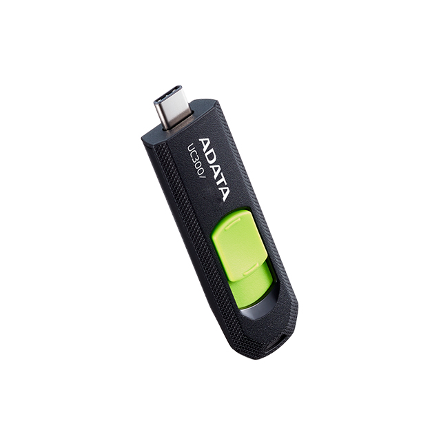 Memoria USB-C Adata UC300, 64GB, USB-C 3.2 - UC300-64G-RBK/GN