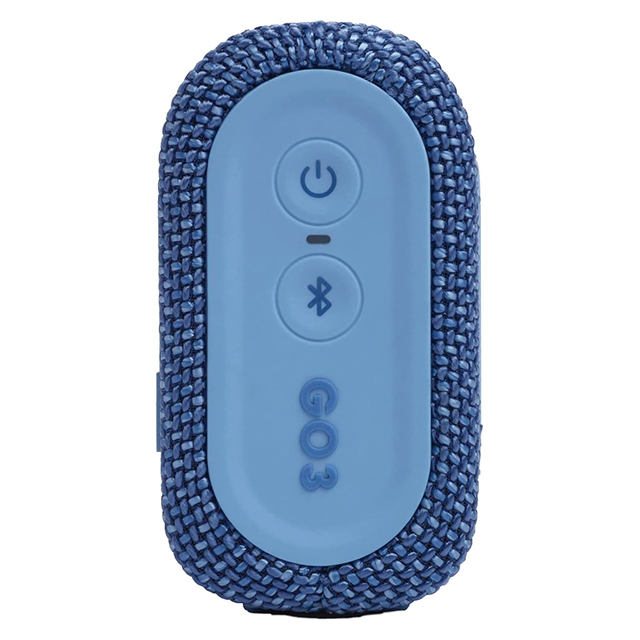 Bocina Bluetooth JBL Go 3 Azul Rey | Resistente al polvo y agua IP67 | Bluetooth 5.1 - JBLGO3EC0BLUAM