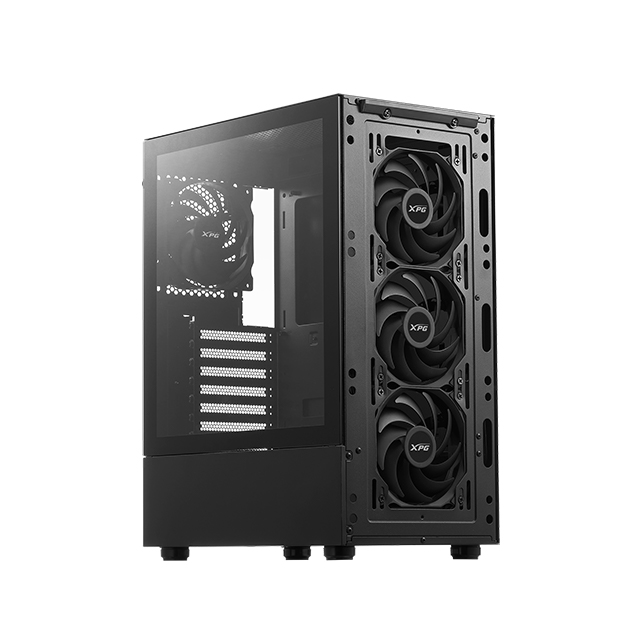 Gabinete XPG Valor Mesh | Negro | ATX | 4 Ventiladores | Cristal Templado - VALORMESHMT-BKCWW