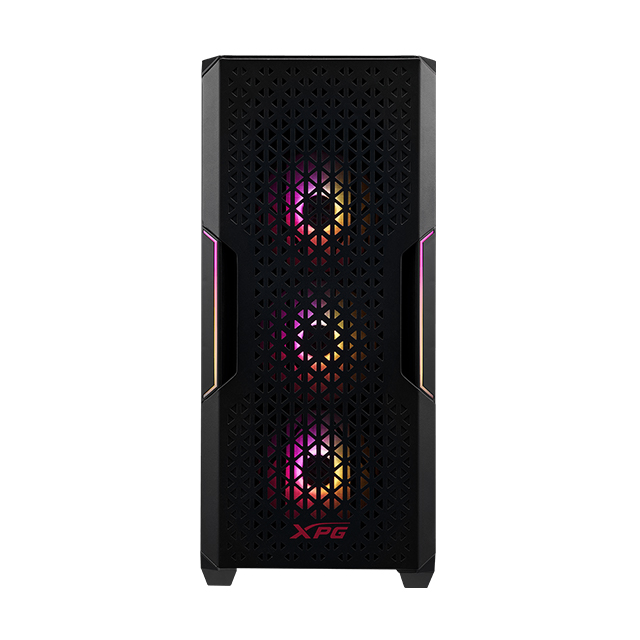 Gabinete XPG Starker Air RGB | Negro | ATX | 2 Ventiladores | Cristal Templado - STARKERAIR-BKCWW